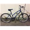 Image 2 : 2 BIKES - BLACK MOUNTAIN WORKS 21-SPEED MOUnTAIN BIKE, BLUE CARRERA 21-SPEED FRONT SUSPENSION