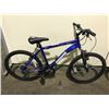 Image 1 : BLUE MONGOOSE 21-SPEED FRONT SUSPENSION MOUNTAIN BIKE