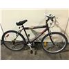 Image 2 : 2 BIKES - GREY NO NAME 15-SPEED FRONT SUSPENSION MOUNTAIN BIKE, RED SPORTEK 18-SPEED MOUNTAIN BIKE