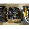 Image 1 : BOX OF ASSORTED HAND TOOLS BOLT CUTTERS & CRESCENT WRENCHES AND MORE