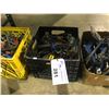 Image 1 : CRATE OF ASSORTED HAND TOOLS BOLT CUTTERS & CRESCENT WRENCHES AND MORE