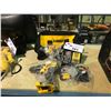 Image 1 : DEWALT DRILL AND DRIVER SET WITH 2 BATTERIES & CHARGER AND TOOL BAG