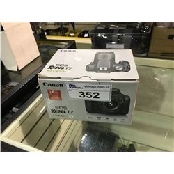 CANON EOS REBEL T7 DIGITAL CAMERA IN BOX