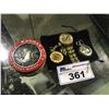 Image 1 : 3 COLLECTOR POCKET WATCHES & DESIGNER GUESS WATCH