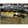 Image 1 : SMALL YELLOW FOLDING SCAFFOLD & DUAL WORKLIGHTS AND MORE