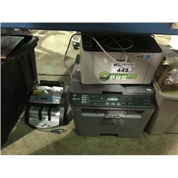 2 PRINTERS AND CASH COUNTER