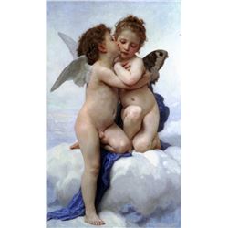 William Bouguereau - First Kiss