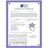 Image 2 : Genuine 2.22 ctw Tanzanite & Diamond Ring 14KT Rose Gold - REF-52R3P