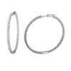 Image 1 : 2.75 CTW Diamond Earrings 14K White Gold - REF-186M2F
