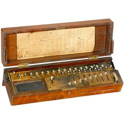 Calculating Machine Saxonia, 1895