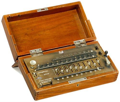 Arithmometer Archimedes, 1906