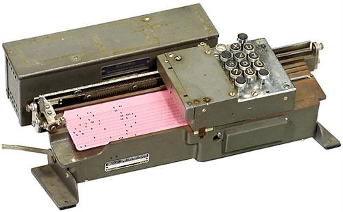 Key Punches Computer Original Key Punch by IBM, Germany
