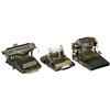 Image 1 : 3 Typewriters Smith, Columbia   Caligraph