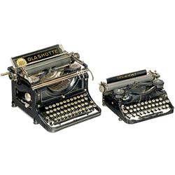 2 Typewriters Glashtte   Neya