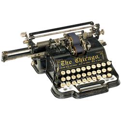 Typewriter The Chicago, 1898