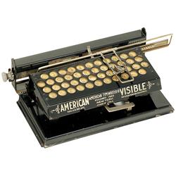 Typewriter American Visible, 1891