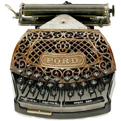 Giant Rarity: The Ford Typewriter, 1895