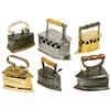Image 1 : 6 European Charcoal Irons