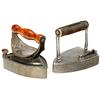 Image 1 : 2 European Slug Irons, c. 1850