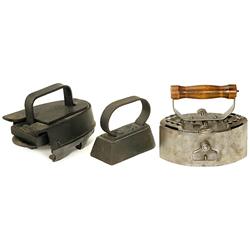 3 Early Irons, c. 1900