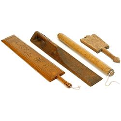 Mangle Boards and Roller