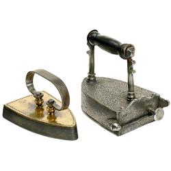 2 Early Irons, c. 1850