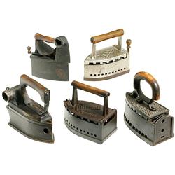 5 Charcoal Irons