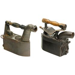 2 Charcoal Chimney Irons