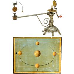 Tellurium and Map, c. 1900
