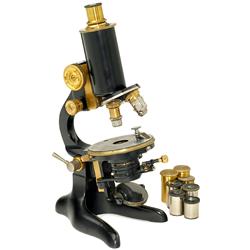 Large Brass Microscope, c. 1920