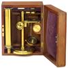Image 2 : English Monocular Brass Microscope