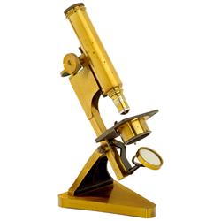 Brass Microscope Becks Star