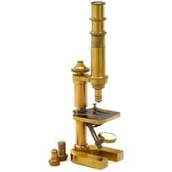 Brass Microscope Carl Zeiss, Jena