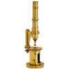 Image 1 : Brass Microscope Oberhuser-Type, c. 1840