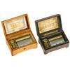 Image 1 : 2 Swiss Musical Boxes, c. 1900