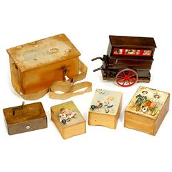 6 Toy Musical Boxes