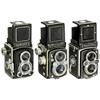 Image 1 : 3 Cameras TLR 6 x 6, Rollei, Mamiya, Ol