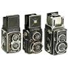 Image 1 : 3 German TLR Cameras, Voigtländer, Zeis