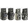 Image 1 : 4 TLR Cameras, Seagull, Texer, Aires, M