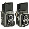Image 1 : 2 Cameras: Microcord TLR and Microflex 