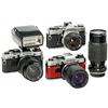 Image 1 : 3 Olympus OM SLR Cameras