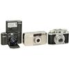 Image 1 : 3 35-mm Cameras, Bolsey, Minox, Fuji