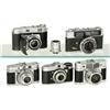 Image 1 : 5 Cameras for 35 mm Film, Kodak, Zeiss,