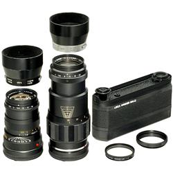 2 Leica Tele Lenses and Winder
