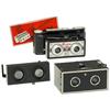 Image 1 : 2 German Stereo Cameras by EHO and Vred