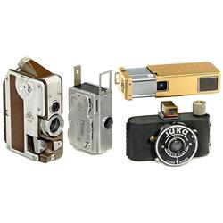 Lot: Subminiature Cameras