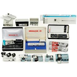 Lot Minox Cameras and Accessories