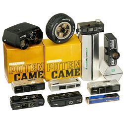 Large Lot: Subminiature Cameras