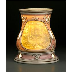 Lithophane Tea Warmer, c. 1860
