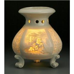 Lithophane Tea Warmer, c. 1860